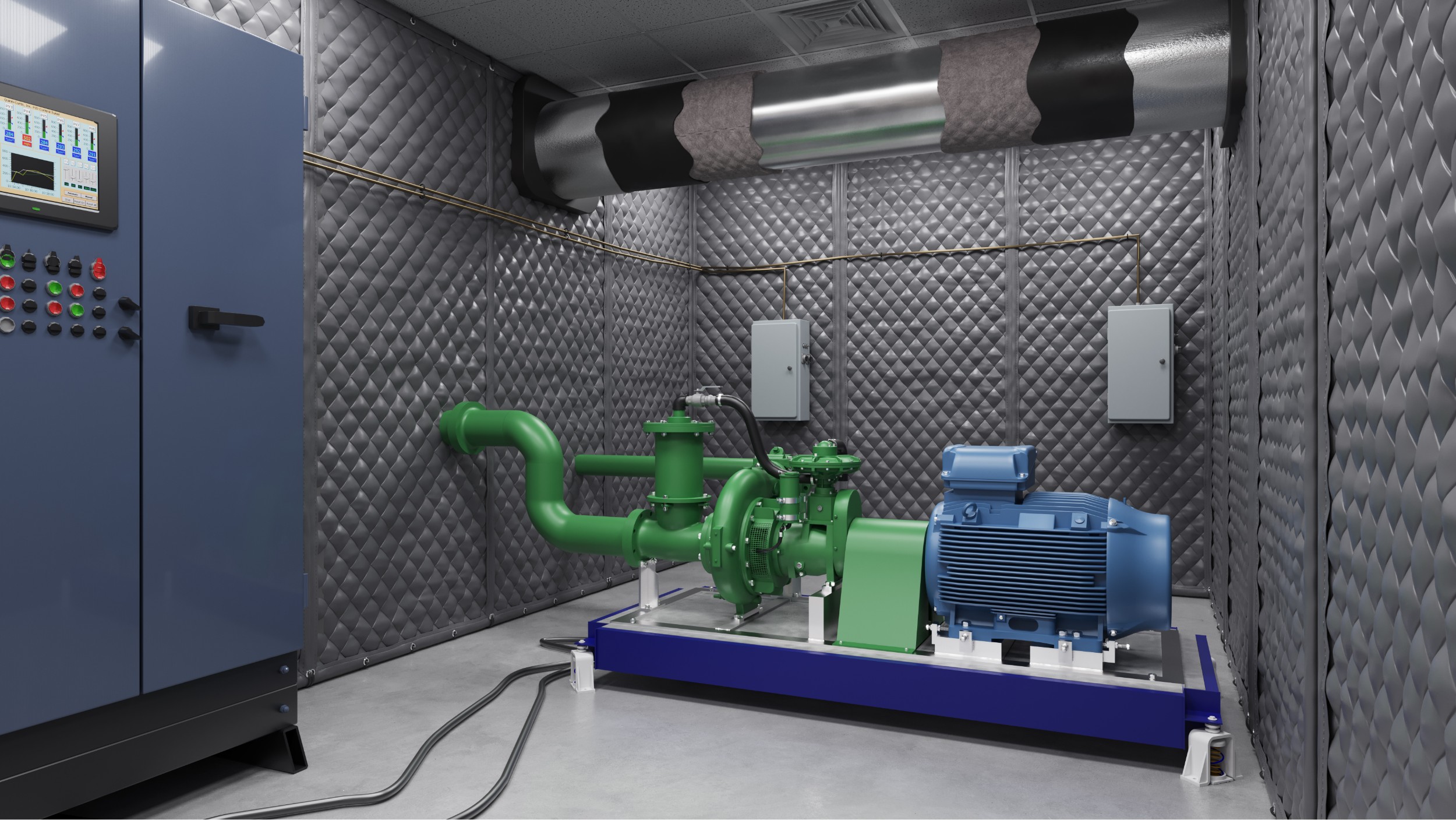 Mechanical Room Rendering